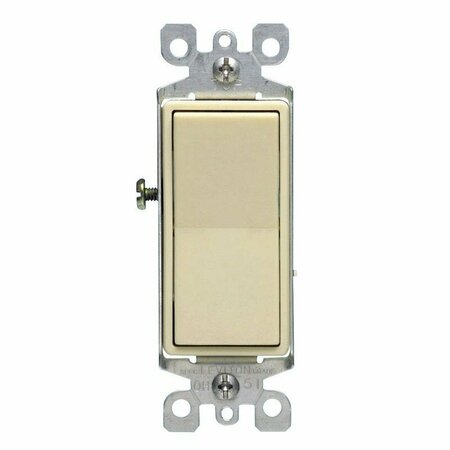 LEVITON SWITCH SP IL GRND IVY15A 05611-2IS